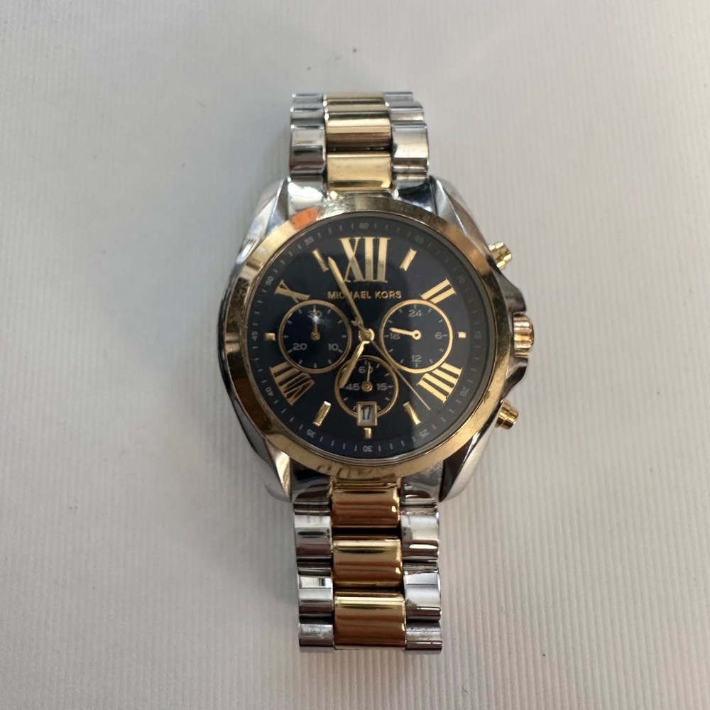 Michael Kors Two-Toned Bradshaw Watch MK5976
